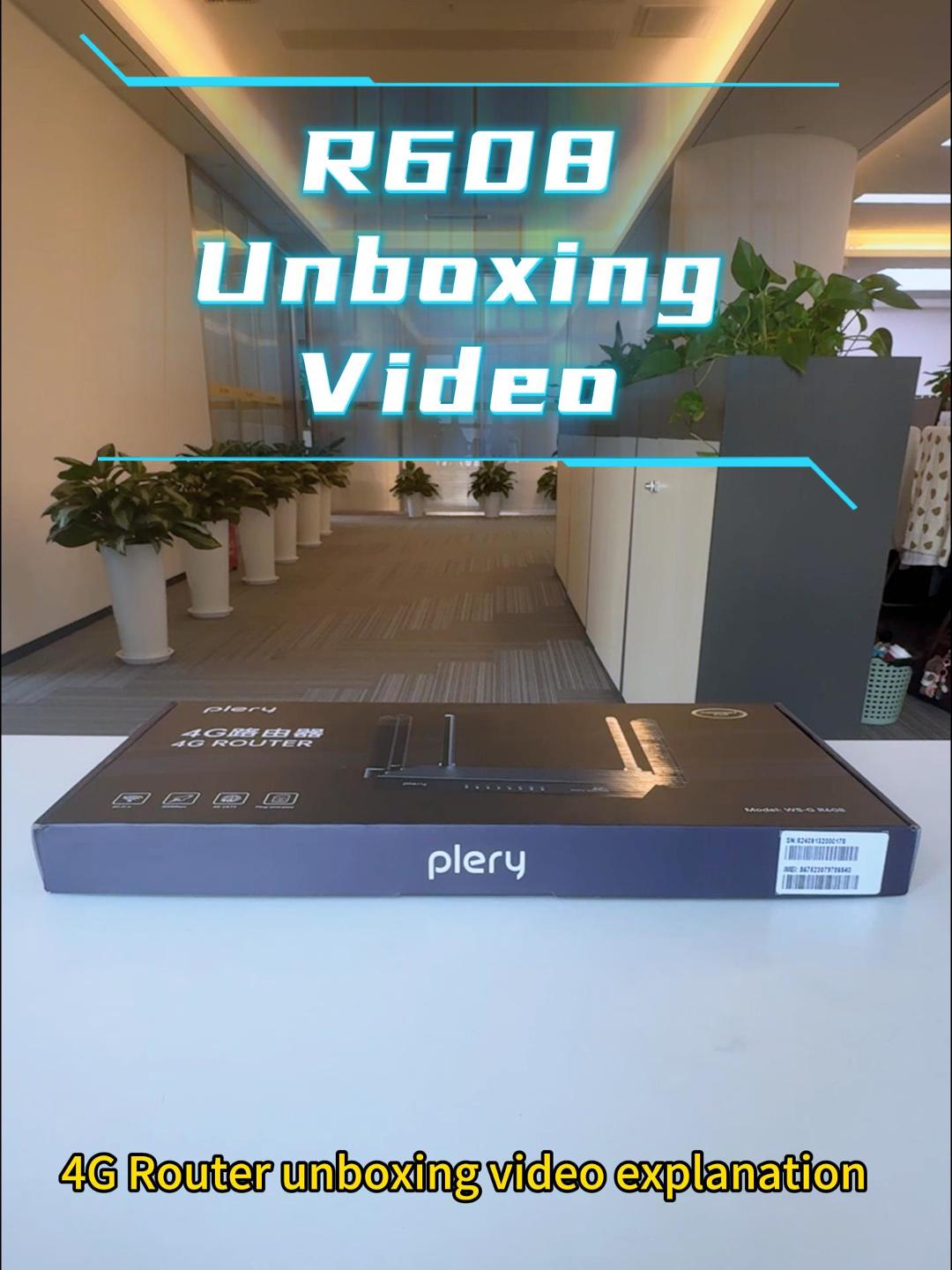 R608 English Unboxing Video