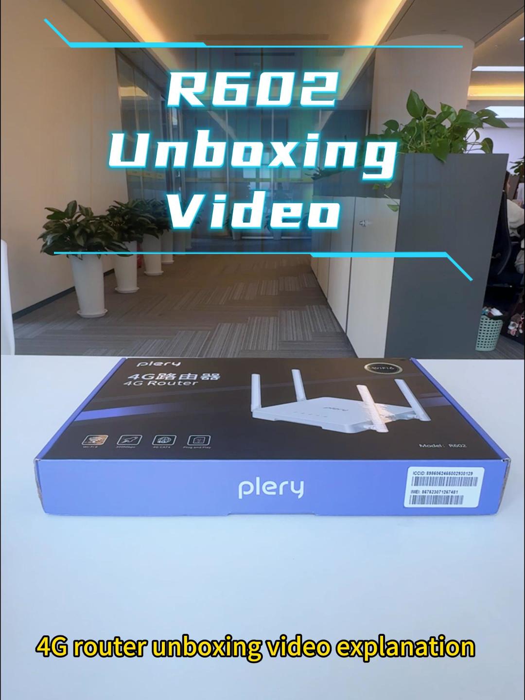 R602 English Unboxing Video